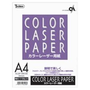 （まとめ買い）十千万 カラーレーザ用紙 LBP-128M-A4B A4 50枚 【×10セット】