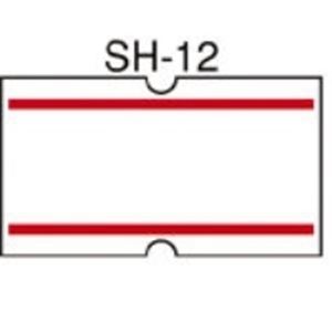 （まとめ買い）ニチバン ラベル Sho-Han用 赤2本線 10巻 【×3セット】