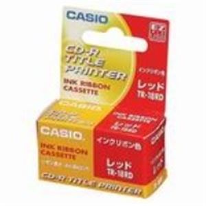（まとめ買い）カシオ CASIO CR-Rプリンターリボン TR-18RD 【×7セット】