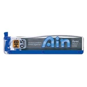 （まとめ買い）ぺんてる シャープペン替芯 ハイポリマーAin HB 10個 【×3セット】