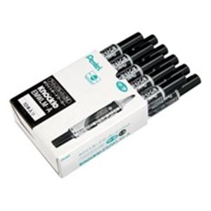 （まとめ買い）ぺんてる Yesノックル EMWLMXA 黒 10本 【×2セット】