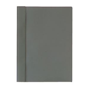 （まとめ買い）プラス レポートファイル FL-101RT A4S 濃灰 10冊 【×2セット】