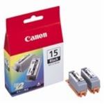 （まとめ買い）キャノン Canon インクカートリッジ BCI-15BK 黒 【×4セット】