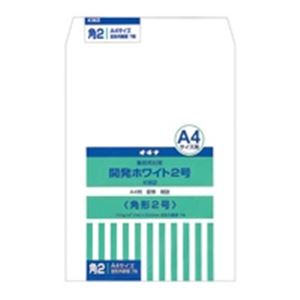 （まとめ買い）オキナ 開発ホワイト封筒 KW2 2号 7枚入 【×20セット】