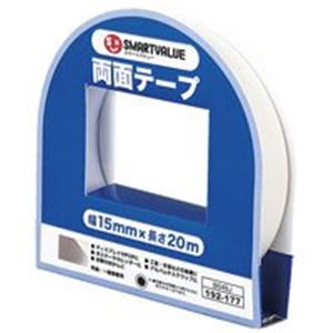 （まとめ買い）ジョインテックス 両面テープ 15mm×20m B049J 【×20セット】