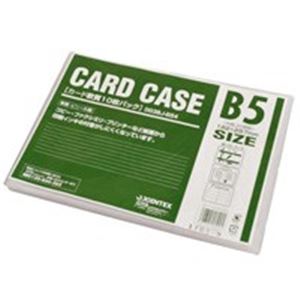 （まとめ買い）ジョインテックス カードケース軟質B5*10枚 D038J-B54 【×4セット】