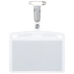 （まとめ買い）ジョインテックス タッグ名札 プラC名刺型横10枚 B063J 【×3セット】