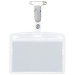 （まとめ買い）ジョインテックス タッグ名札 プラC名刺型横C10枚 B065J 【×2セット】