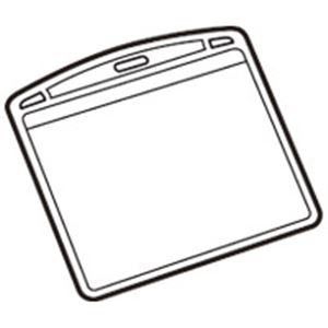 （まとめ買い）ジョインテックス 名札用替ケース パス名刺型横10枚 B073J 【×10セット】