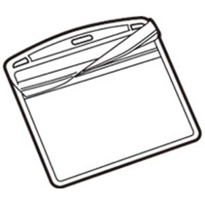 （まとめ買い）ジョインテックス 名札用替ケース C名刺型横10枚 B076J 【×5セット】