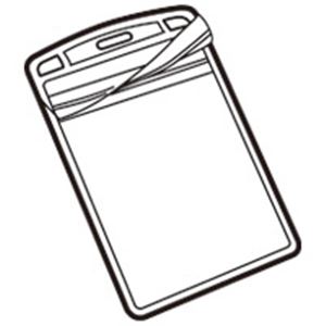 （まとめ買い）ジョインテックス 名札用替ケース C名刺型縦10枚 B077J 【×5セット】