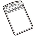 （まとめ買い）ジョインテックス 名札用替ケース C名刺型縦10枚 B077J 【×5セット】