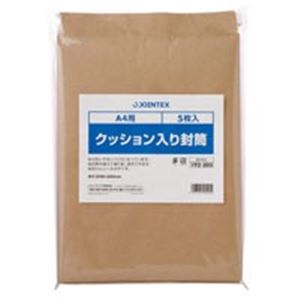 （まとめ買い）ジョインテックス クッション入り封筒 A4 5枚 B123J 【×10セット】