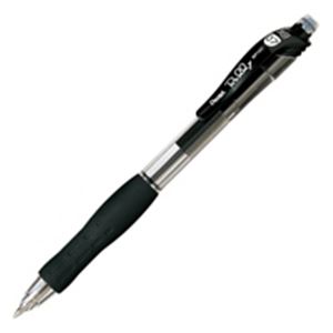 （まとめ買い）ぺんてる ボールペン ローリー BP127-A 黒 【×30セット】