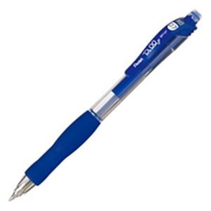 （まとめ買い）ぺんてる ボールペン ローリー BP127-C 青 【×30セット】