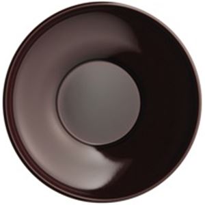 （まとめ買い）ピーアンドエス 溜色茶托 40302 5枚組 【×2セット】