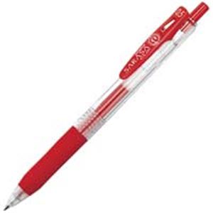（まとめ買い）ゼブラ ZEBRA サラサクリップ 0.5mm JJ15-R 赤 【×50セット】