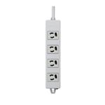 （まとめ買い）Panasonic パナソニック OAタップ WCH2434HP 4個口/3m 【×2セット】