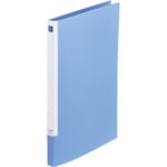 （まとめ買い）キングジム レターファイル スライドイン 397N A4S 青 【×20セット】