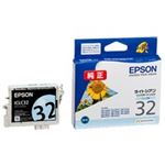 （まとめ買い）エプソン EPSON IJインクカートリッジ ICLC32 ライトシアン 【×4セット】