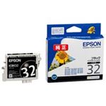 （まとめ買い）エプソン EPSON IJインクカートリッジ ICBK32 ブラック 【×4セット】
