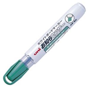（まとめ買い）三菱鉛筆 ボードマーカーお知らセンサー 中字角芯 緑 【×30セット】