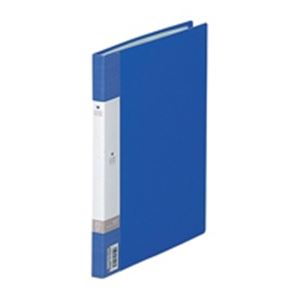 （まとめ買い）LIHITLAB クリヤーブック クリアブック リクエスト G3207-8 B5S 青 【×10セット】