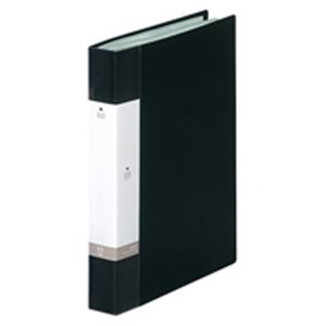 （まとめ買い）LIHITLAB クリヤーブック クリアブック リクエスト60P G3203-24 黒 【×20セット】