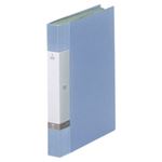 （まとめ買い）LIHITLAB クリヤーブック クリアブック リクエスト40P G3202-14 水 【×20セット】