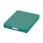 （まとめ買い）LIHITLAB デスクトレー トレイ A-718 A3 オリーブ 【×2セット】