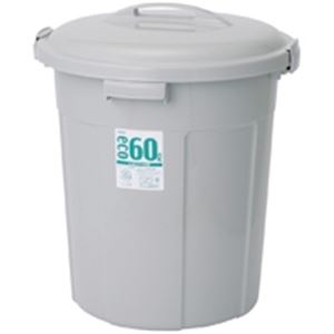 （まとめ買い）【本体別売】セキスイ エコポリペール 丸型 60L  【フタのみ】 PEFN67H 【×3セット】