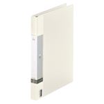 （まとめ買い）LIHITLAB クリヤーブック クリアブック リクエスト G3801-0 A4S 白 【×5セット】
