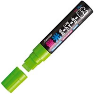 （まとめ買い）レイメイ藤井 蛍光ボードマーカー極太 LBM482M 緑 【×10セット】