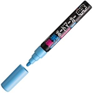 （まとめ買い）レイメイ藤井 蛍光ボードマーカー中字 LBM252A 青 【×20セット】