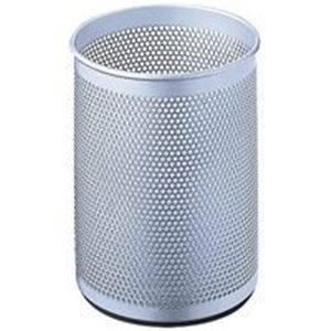 （まとめ買い）ナカバヤシ ペンスタンド PS-M1SM 丸型 銀メタ 【×10セット】