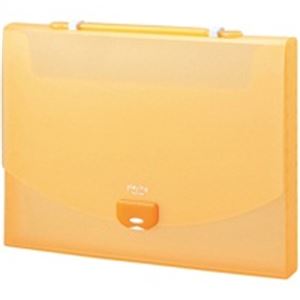 （まとめ買い）セキセイ プレイングケース AP-952 A4 オレンジ 【×5セット】