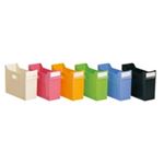 （まとめ買い）LIHITLAB スタックボックス リクエスト G1600-5 黄 【×10セット】