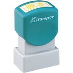 （まとめ買い）シャチハタ Xスタンパー X-ANF-0001 原本 A型 蛍光黄 【×5セット】