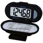 （まとめ買い）タニタ 歩数計 PD641 ブラック 【×5セット】