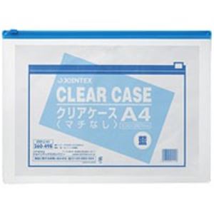 （まとめ買い）ジョインテックス クリアケース横型マチ無 A4*5枚 D081J-5A4 【×3セット】