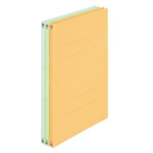 （まとめ買い）プラス フラットファイル 紙バインダー 2穴 001N A3S 青 10冊 【×2セット】