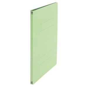 （まとめ買い）プラス フラットファイル 紙バインダー 2穴 001N A3S 緑 10冊 【×2セット】