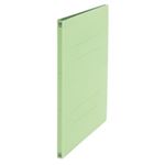 （まとめ買い）プラス フラットファイル 紙バインダー 2穴 001N A3S 緑 10冊 【×2セット】
