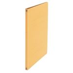 （まとめ買い）プラス フラットファイル 紙バインダー 2穴 001N A3S 黄 10冊 【×2セット】