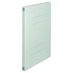 （まとめ買い）プラス フラットファイル 紙バインダー 2穴 No.021N A4S 青 10冊 【×10セット】