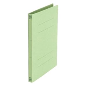 （まとめ買い）プラス フラットファイル 紙バインダー 2穴 031N B5S 緑 10冊 【×5セット】