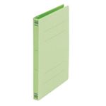 （まとめ買い）プラス フラットファイル 紙バインダー 2穴 041N A5S 緑 10冊 【×5セット】