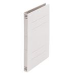 （まとめ買い）プラス フラットファイル 紙バインダー 2穴 041N A5S 灰 10冊 【×5セット】