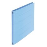 （まとめ買い）プラス フラットファイル 紙バインダー 2穴 012N B4E ロイヤル青10冊 【×5セット】