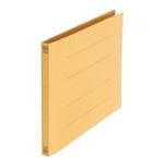 （まとめ買い）プラス フラットファイル 紙バインダー 2穴 No.022N A4E 黄 10冊 【×5セット】